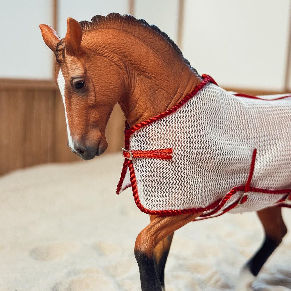 DIY FLY SHEET KIT for Schleich model horses (1:20)