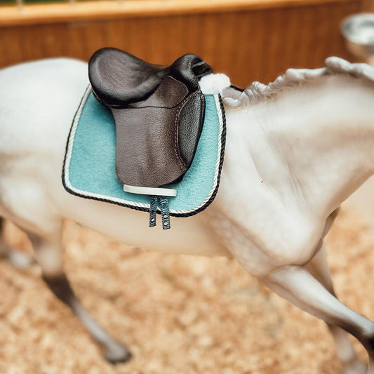 DIY Velvet saddle pad Kit for tack Breyer model Horses
