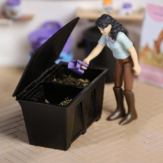 Coffre à grain pour chevaux Schleich