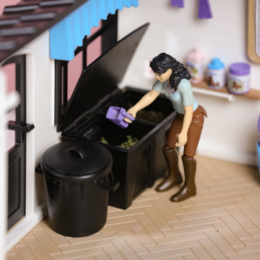 Feed Storage Bin for Schleich Model Horses