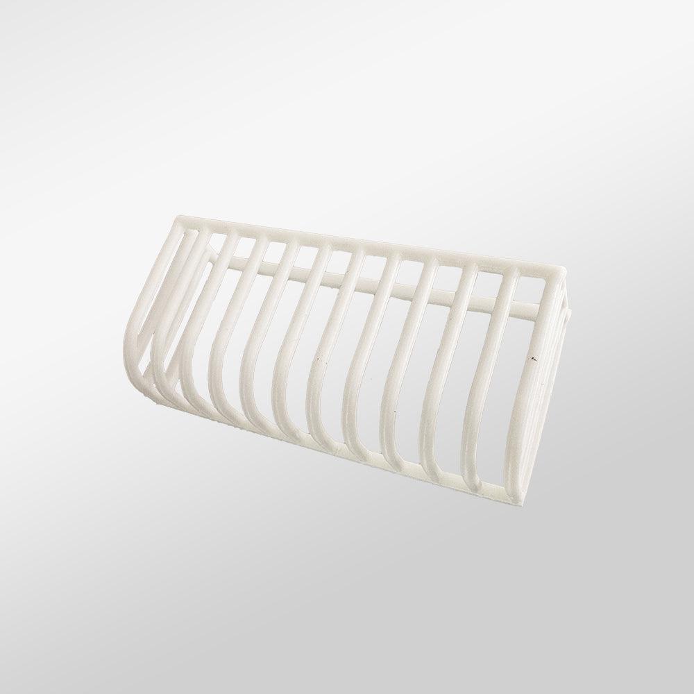 3D printed Large hay rack for Schleich model horses (Scale 1:20) unpainted white resin