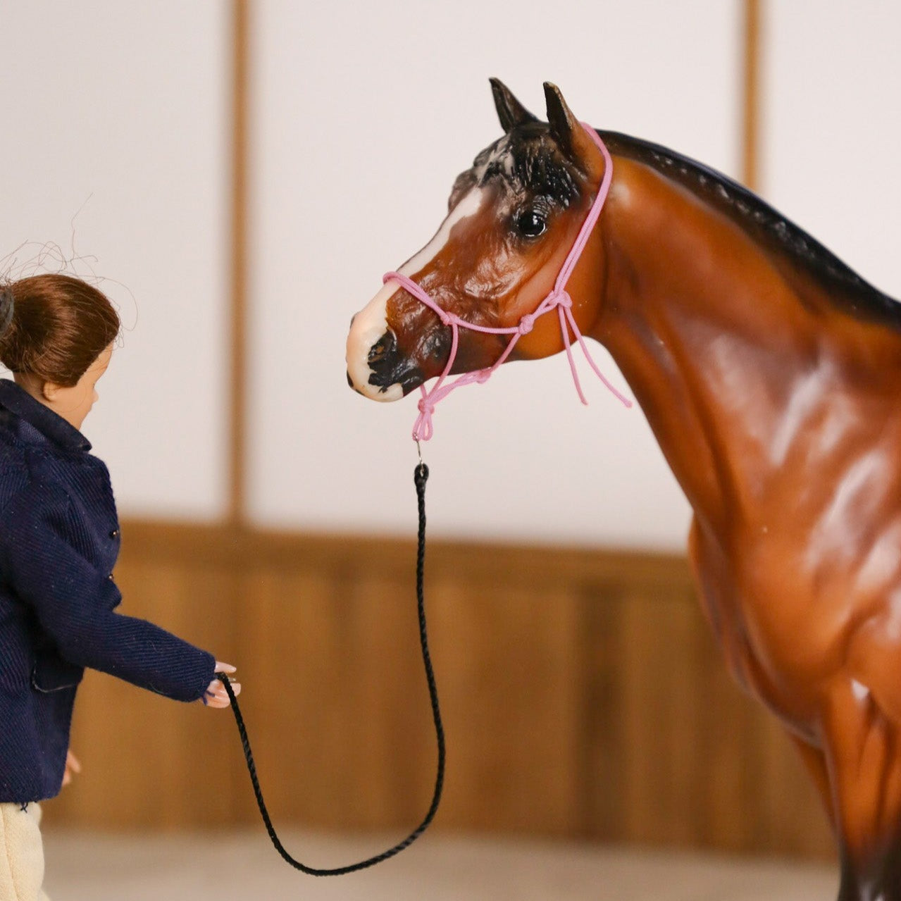 Horsemanship halter for Breyer Traditional