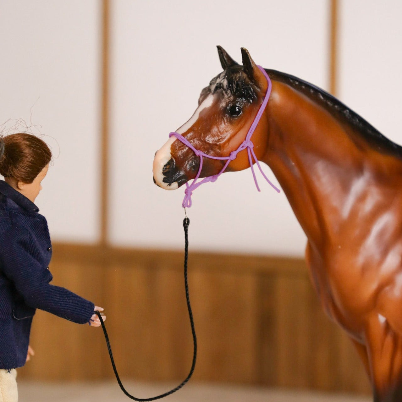 Horsemanship Halter for model Horse Breyer scale 1:9