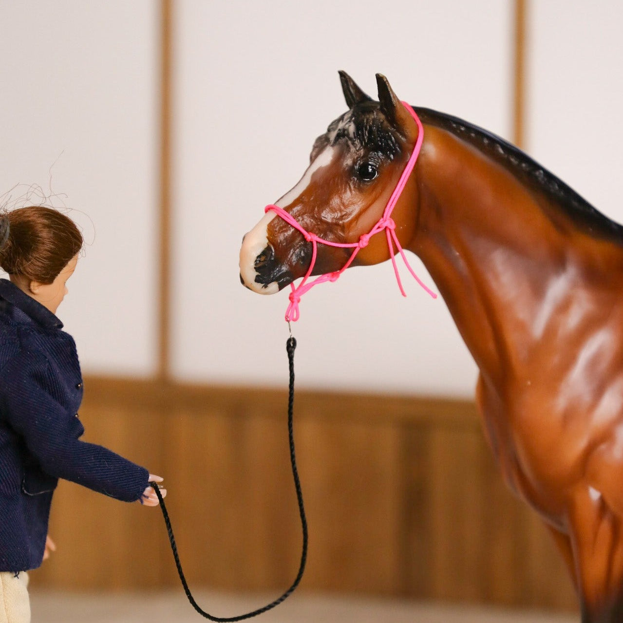 Horsemanship Halter for model Horse Breyer scale 1:9