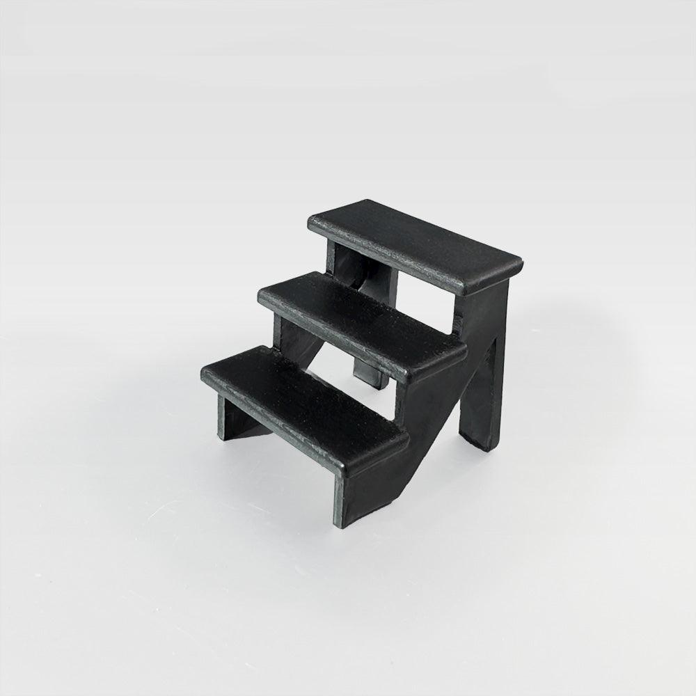 3D printed Mounting Block black for Schleich model horses (Scale 1:20)