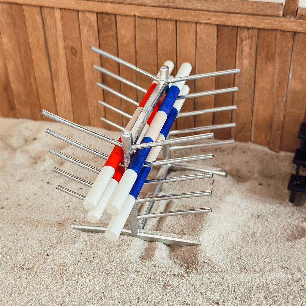 3D printed pole holder for Schleich Model horses (Scale 1:18 and 1:20)