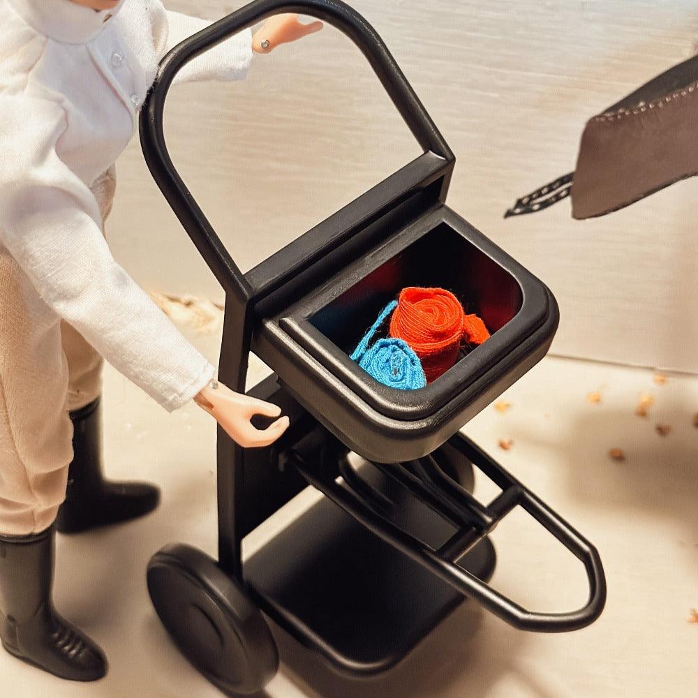 3D printed Saddle cart for Breyer model Horses - Scale 1:9