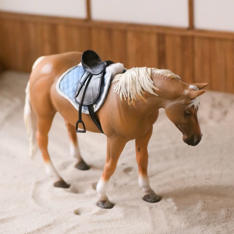 DIY Velvet saddle pad Kit for tack Breyer Classics model Horses