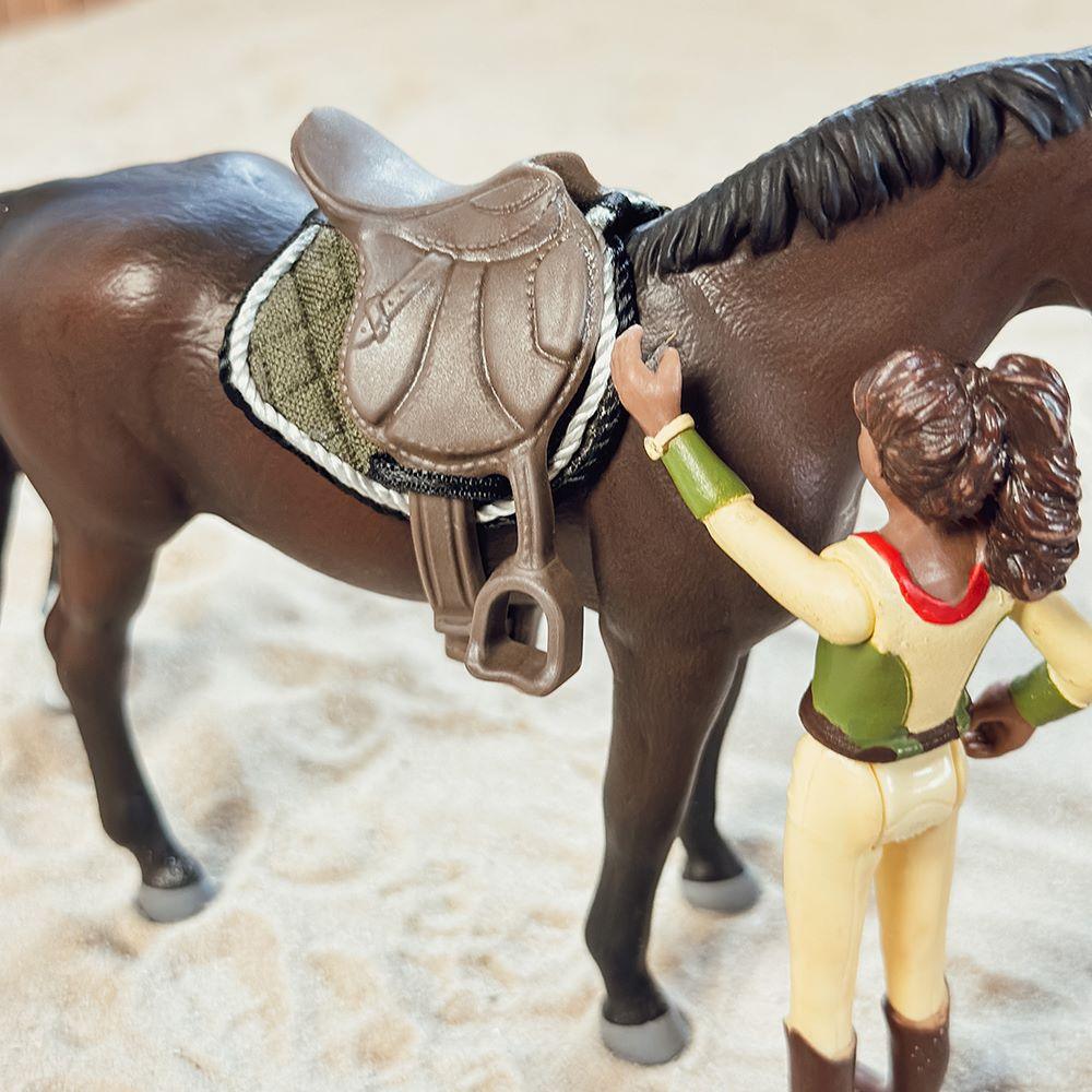 Saddle pad Kit for model Horses Schleich or collecta scale 1:18