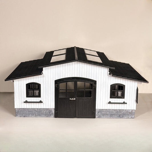 Customized Stable for Schleich horses with 4 boxes