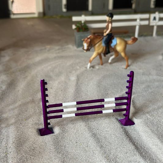 Training jumps for Breyer Stablemates