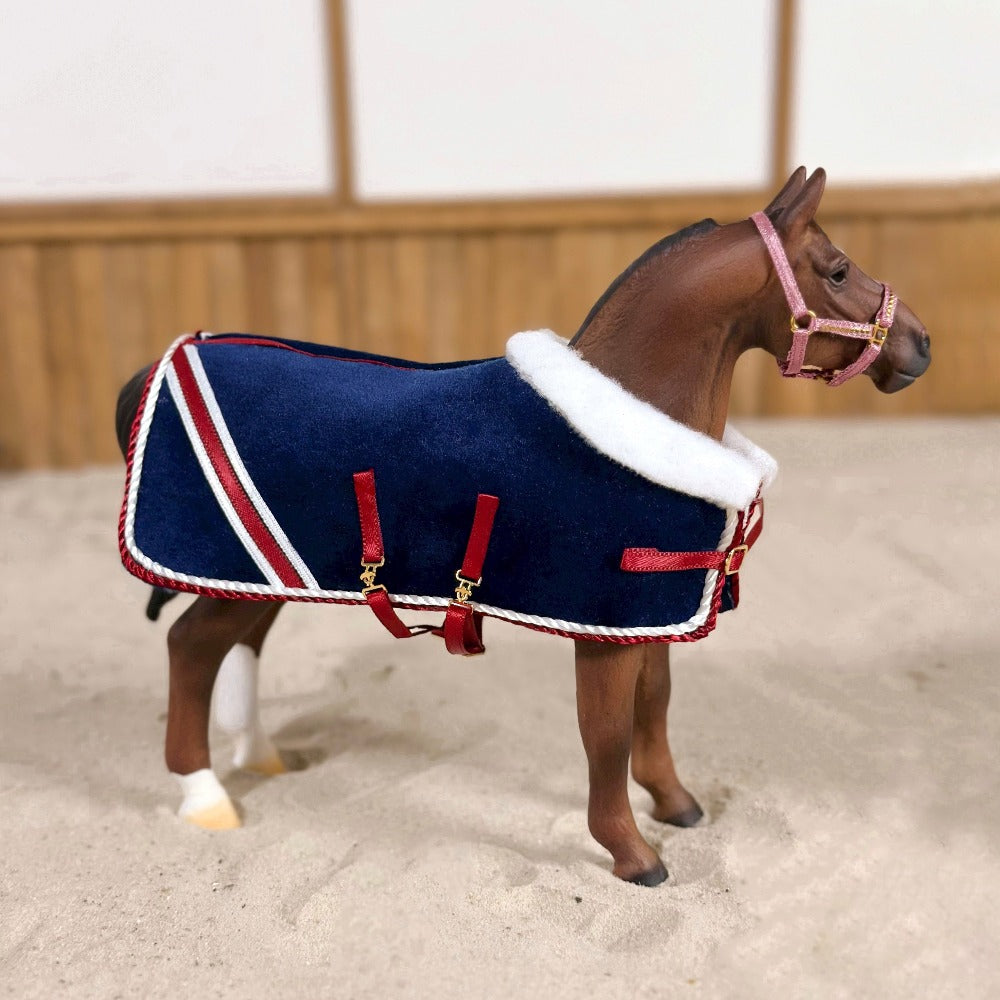 Velvet Blanket for Schleich model horses