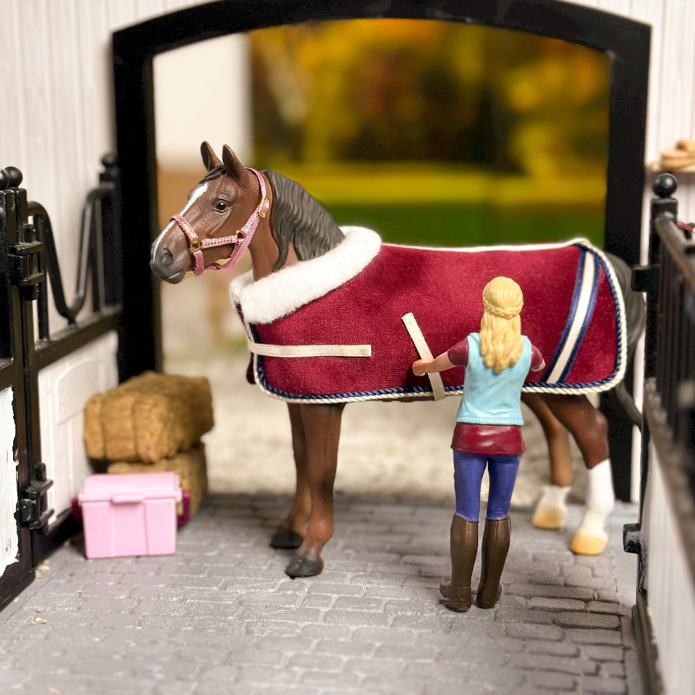 Velvet Blanket for Schleich model horses