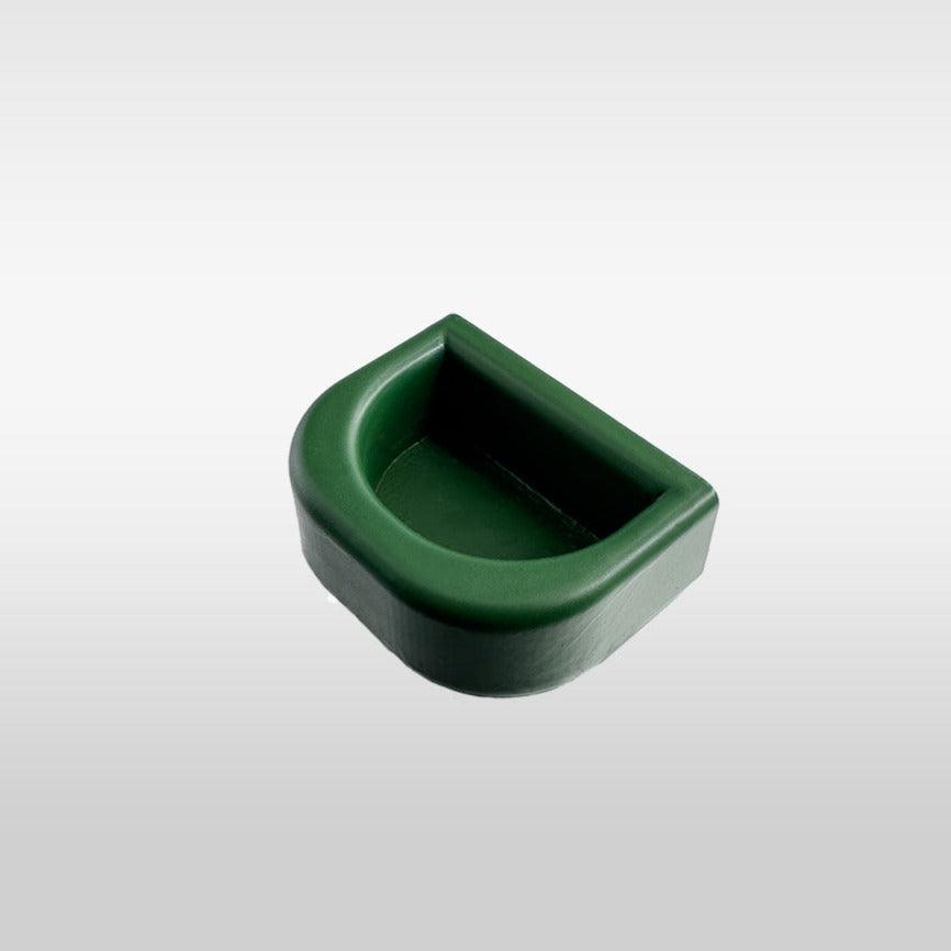 3D printed manger for Breyer Classics and CollectA Deluxe model horses (scale 1:12) in green