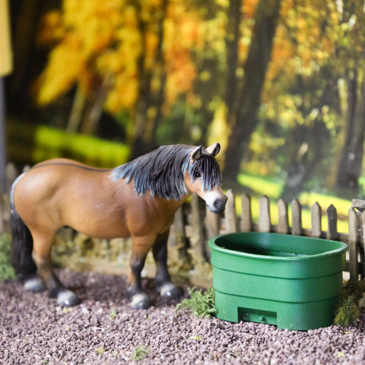 3D printed Water Troughs for Schleich and Collecta model horses