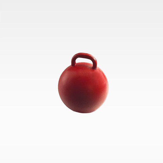3D Printed Boredom Ball for model horses red