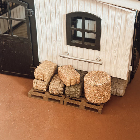 wood pallets for schleich model horses
