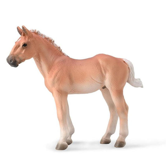 Noriker Foal Flaxen Chestnut Collecta model horse