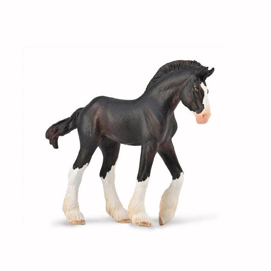 Collecta model horse Clydesdale foal