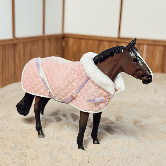 Stable Blanket DIY Kit for model Horse scale 1:18 (Schleich, Collecta)