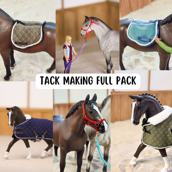 Schleich horse tack deals