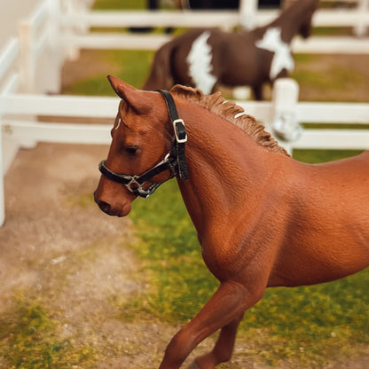DIY leather Halter Kit for model horse scale 1:20 schleichDIY leather Halter Kit for model horse scale 1:20 schleich