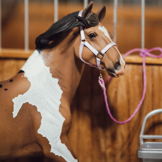 DIY Ribbon Leather halter Kit for Breyer Classics model horses