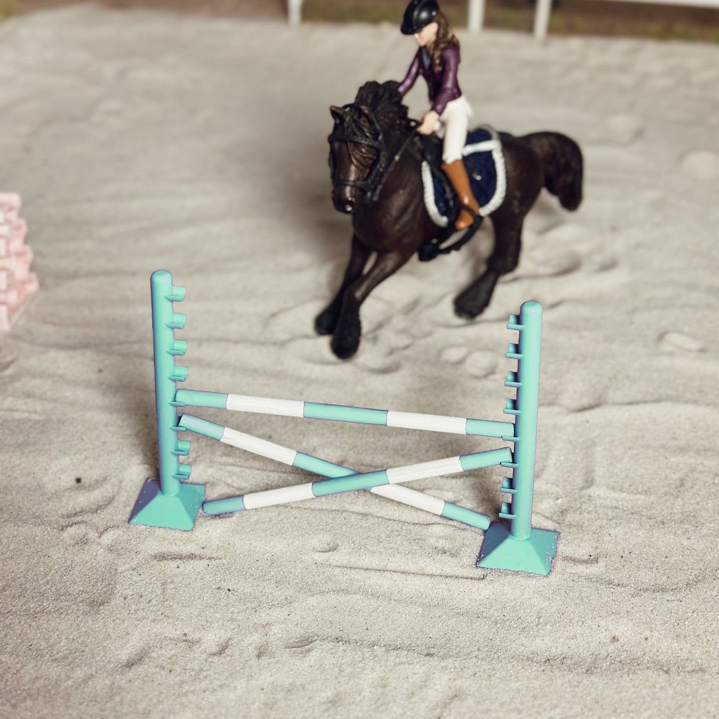 Aqua Training Jumps for Schleich Model Horses