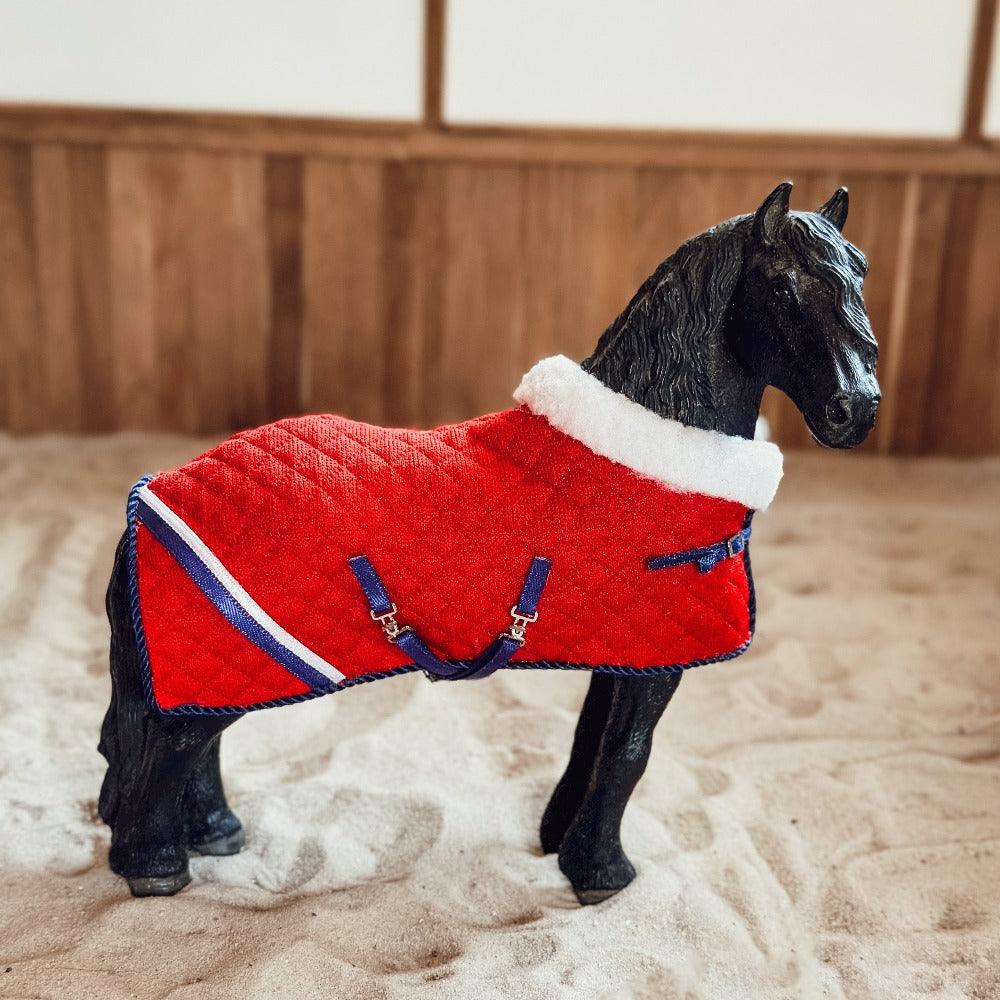  Stable Blanket  DIY Kit for model Horse scale 1:18 (Schleich, Collecta) 