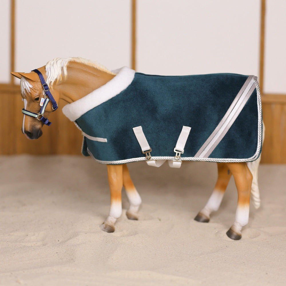 Velvet  Blanket Kit for Breyer classic Model Horse (scale 1:12))