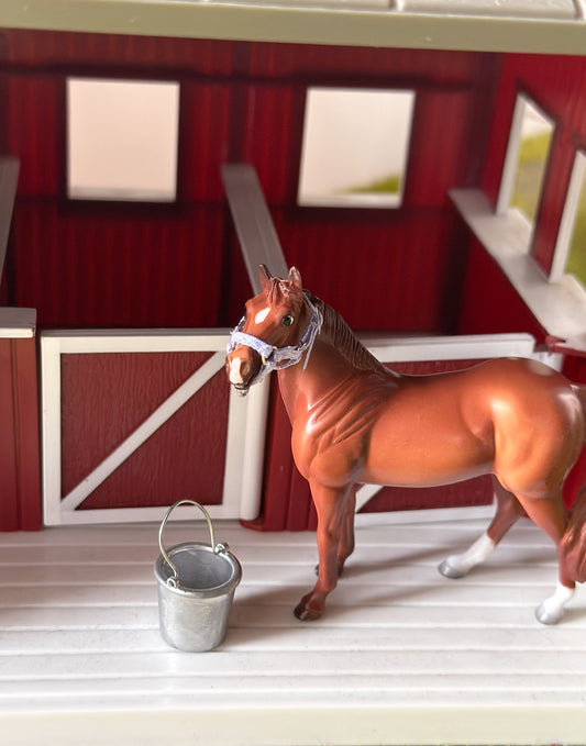 Feed Scoops & Bucket Set for Breyer Stablemates